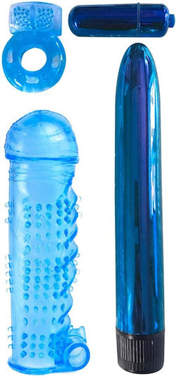 Pipedream Ultimate Pleasure Couples Kit Вибратор за двойки Синьо
