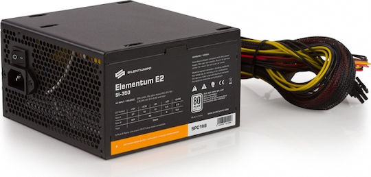 Elementum E2 350W Τροφοδοτικό Υπολογιστή Full Wired 80 Plus Standard