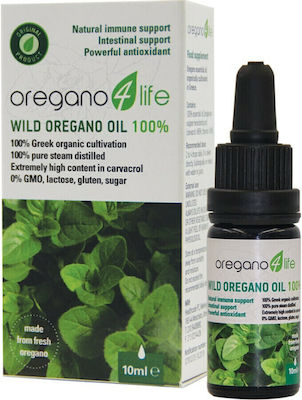 Oregano 4 Life Biologisches Oreganoöl für Massage 100% 10ml