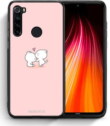 Smartfits Umschlag Rückseite Kunststoff Mehrfarbig (Redmi Note 8) A00_Sm1-Xi-RdmNot8_ValentineLove