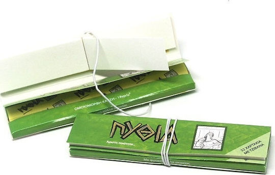 Pythia Slim Zigarettenpapier Schlank King Size mit Kegelspitzen 32 Blätter 1Stück