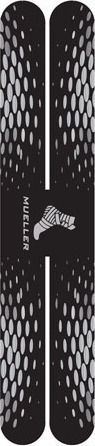 Mueller Kinesiology Tape Pre-Cut X-Pattern Black Kinesiology Tapes 6 Pieces