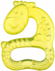 Akuku Καμηλοπάρδαλη Teething Ring with Water made of Silicone for 3 m+ 1pcs