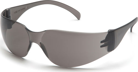 Pyramex Safety Intruder Gray Anti-Fog Safety Glasses for Protection with Gray Lenses 1pcs