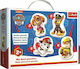 Kinder Steckpuzzle Skye, Marshall, Chase i Rubble für 2++ Jahre 18pcs Trefl