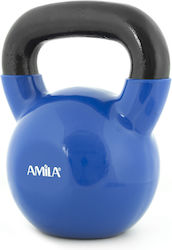 Amila Blue Vinyl Kettlebell 16kg