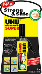 UHU Glue Gel Instant Super Strong & Safe 3gr 40171