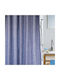 Dimitracas Rainbow Fabric Shower Curtain 180x200cm Jean