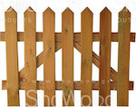 Showood Wooden Fence Gate in Beige Color 75cm x 1.0m