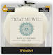 Treat Me Well Classic Bath Sponge against Cellulite White