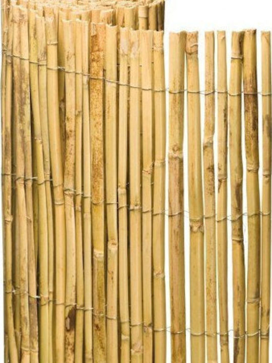 Dom Wood Bambuszaun mit Halbes Schilf 1x5m 31259 | Skroutz Germany