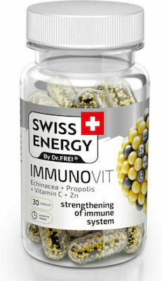 Swiss Energy Immunovit Supplement for Immune Support 30 caps