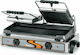 Fiamma GR8.2L Commercial Double Sandwich Maker with Ribbed Top and Flat Bottom 3600W