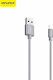 Awei Braided USB to Lightning Cable Γκρι 0.3m (...