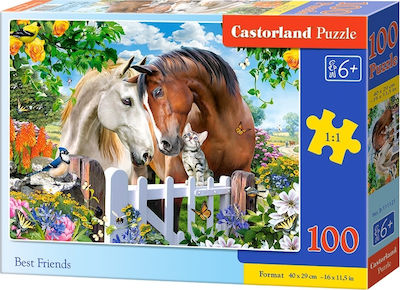 Puzzle pentru Copii Best Friends 100buc Castorland