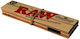 Raw Classic Zigarettenpapier Schlank King Size mit Kegelspitzen 32 Blätter 1Stück
