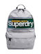 Superdry Stripe Logo Montana Платен Раница Сив