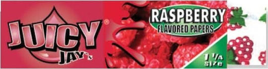 Juicy Jays Raspberry Zigarettenpapier 1+1/4 32 Blätter 1Stück