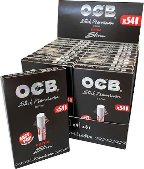Ocb Филтърни Накрайници Обикновени 5.7мм 54x20бр
