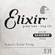 Elixir Single Bronze String for Acoustic Guitar 15139