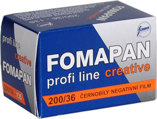 Foma B&W Negative Fomapan Profi Line Creative 200 Roll Film 35mm (36 Exposures)