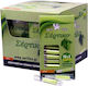 Sertiko Slim 6mm Green Cigarette Pipes 20 x 12 Pieces