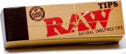 Raw Cone Tips 60mm 1.8cm Brown 50 Pieces