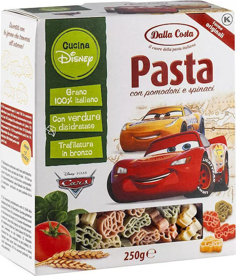 Dalla Costa Canneroni Cars Disney Tomato & Spinach 250g