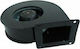 S&P FRF4C-180/092-160 Fireplace Centrifugal Vent 160W 18x9.2cm Black