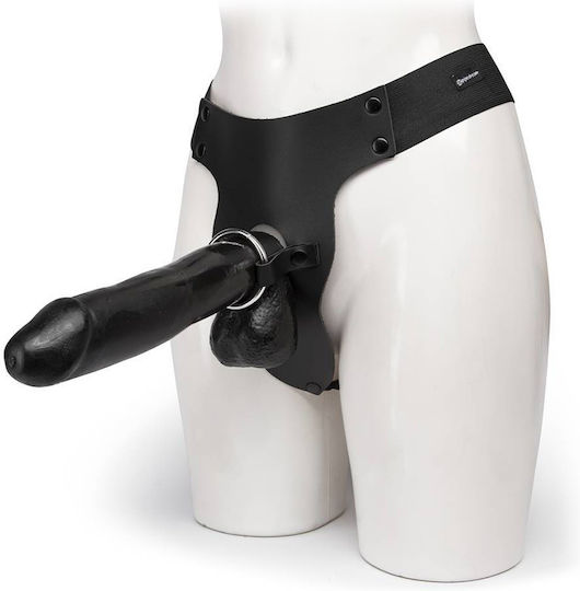 Pipedream Fetish Fantasy Series Big Daddy Harness with Dildo in Black Color