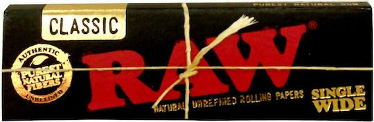 Raw Classic Black Zigarettenpapier 60 Blätter 1Stück