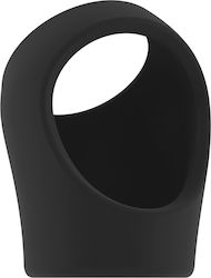 Shots Sono No.45 Cockring Ball Strap Δαχτυλίδι Όρχεων Μαύρο SON045BLK