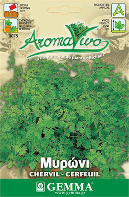 Gemma Seeds Chervil 3.5gr/1750pcs