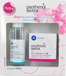 Medisei Panthenol Extra Day Skin Care Set for Moisturizing & Facial Cleaning with Face Cleanser & Face Cream