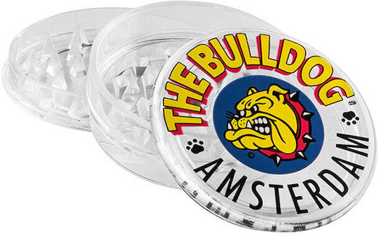 The Bulldog Amsterdam Grinder Transparent 3 Parts 1τμχ