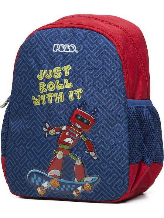 Polo Animal Schulranzen Rucksack Kindergarten Mehrfarbig 8Es