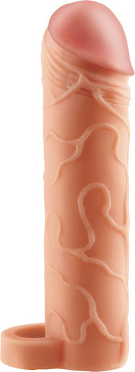 Pipedream Fantasy X-tensions Perfect Extension with Ball Strap Penis Extension Flesh 19cm