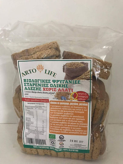 Artolife Φρυγανιές Σιταριού 400gr