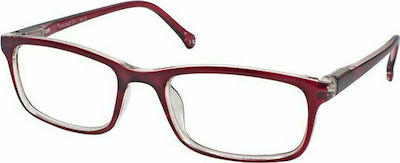 Eyelead E166 Ochelari de citit +2.75 în culoarea Burgundy E166 E 166