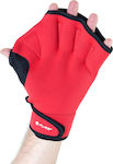 Pure2Improve Swim Gloves Red