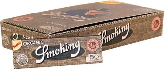 Smoking Organic Tree Free Unbleached Χαρτάκια Στριφτού Τσιγάρου 1+1/4 50 φύλλα 25τμχ