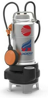 Pedrollo Vxm 8/50 Monofazică Pompă Ape reziduale / canalizare 0.75hp 48SGV91C0A1