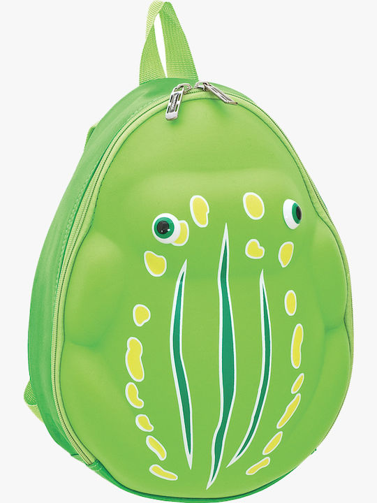 Bartuggi Frog Green School Backpack Kindergarte...
