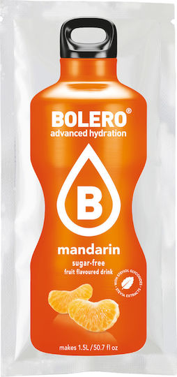 Bolero Juice Powder 1.5L in Water Mandarin Sugar Free 9gr 1pcs I003010