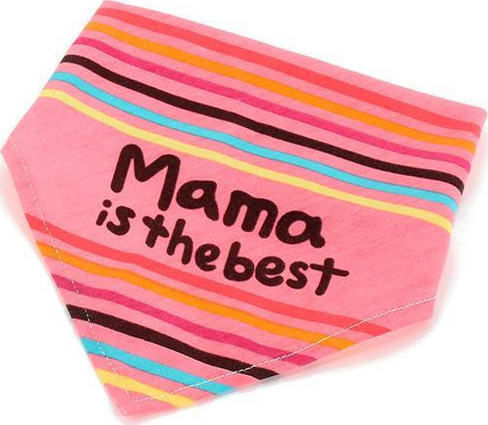 Bubba Bibs Μπαντάνα Υφασμάτινη με Αυτοκόλλητο Mama Is The Best