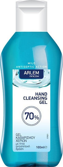 Farcom Arlem Desinfektionsmittel Gel für Hände 100ml Natürlich