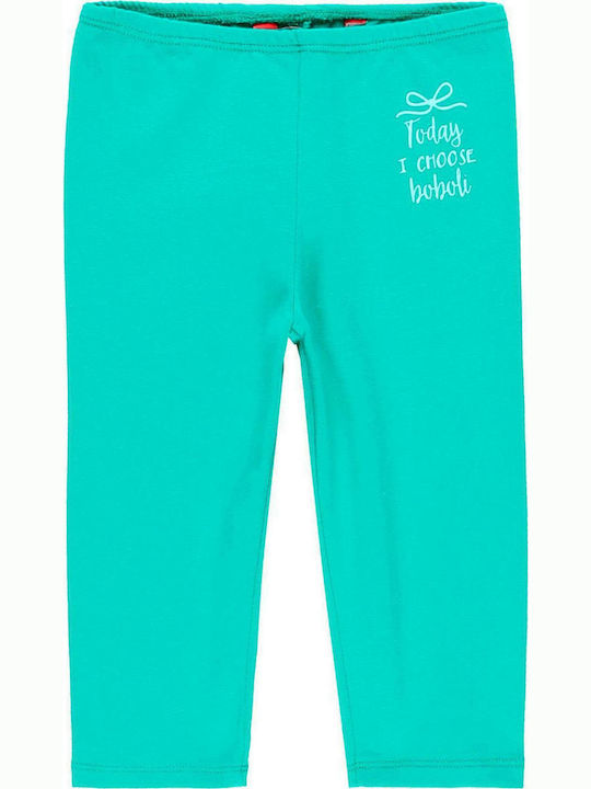 Boboli Kids Legging Capri Green