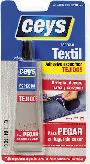 Ceys Glue Gel Special Textile for Fabric 30ml 501024