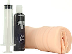 Doc Johnson Squirt It: Squirting Pussy Stroker with Joy Juice Masturbator Vagina