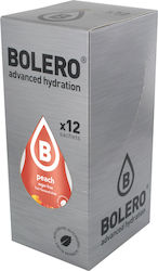 Bolero Χυμός σε Σκόνη 1.5L σε Νερό Ροδάκινο Χωρίς Προσθήκη Ζάχαρης 9gr 12τμχ Bolero Χυμός σε Σκόνη 1.5L σε Νερό Ροδάκινο Χωρίς Προσθήκη Ζάχαρης 9gr 12τμχ